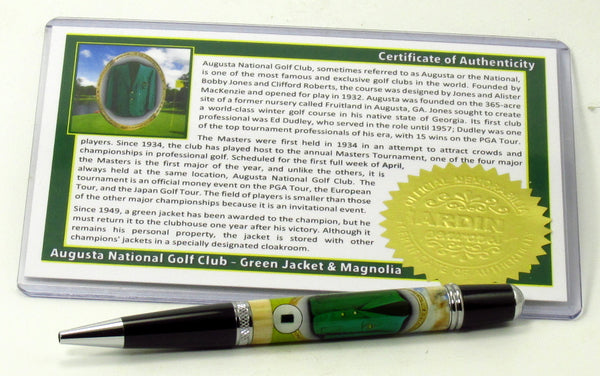 Augusta National Golf Club Relics on Sierra Pen