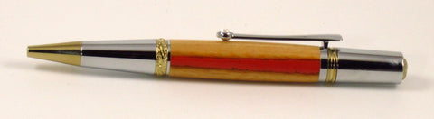 Majestic Squire Pen with Wood from a Boston Garden Seat with Paint