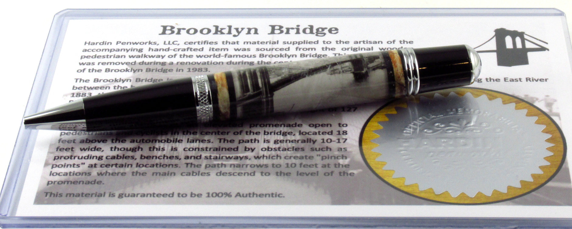 Brooklyn Bridge Wood on Sierra Vista Pen