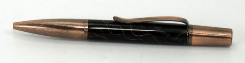 Copper Infusion on Ares Pen - Timber Creek Turnings