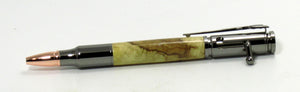 Spalted Mystery Wood on Bolt Action Pen