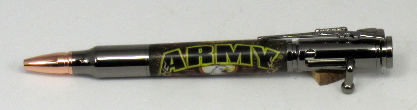 U.S. Army Theme Bolt Action Pen - Timber Creek Turnings