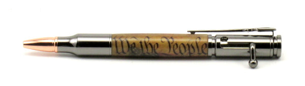 "We The People" Bolt Action Pen - Timber Creek Turnings