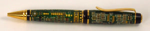 Green Printed Circuit Board on Cigar Pen