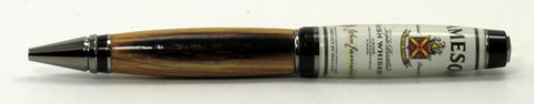 Oak from Jameson Irish Whiskey Barrel on Cigar Pen