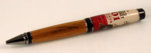 Oak From Wild Turkey 101 Whiskey Barrel on Cigar Pen