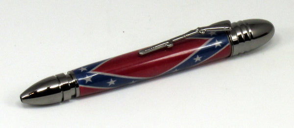Civil War Pen with the Battle Flag of Northern Virginia - Timber Creek Turnings