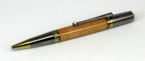 Shibe Park (Connie Mack Stadium) Seat Wood on Majestic Squire Pen - Timber Creek Turnings