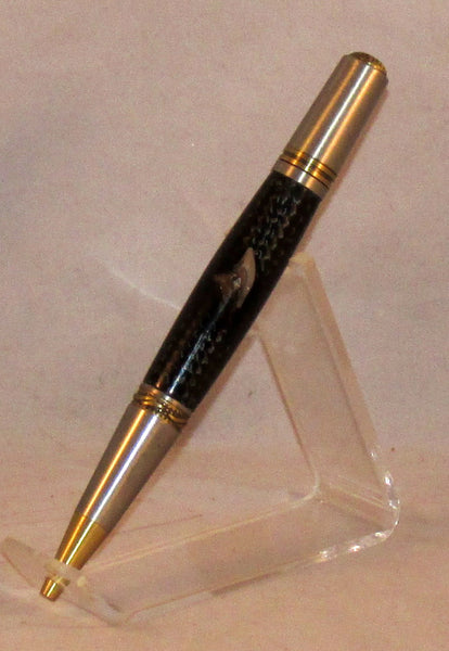 Shark Tooth on Carbon Fiber Majestic Squire Pen - Timber Creek Turnings