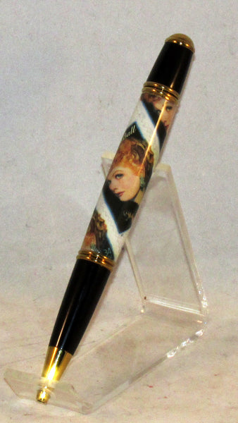 Lucille "Lucy" Ball Stamp Pen - Timber Creek Turnings